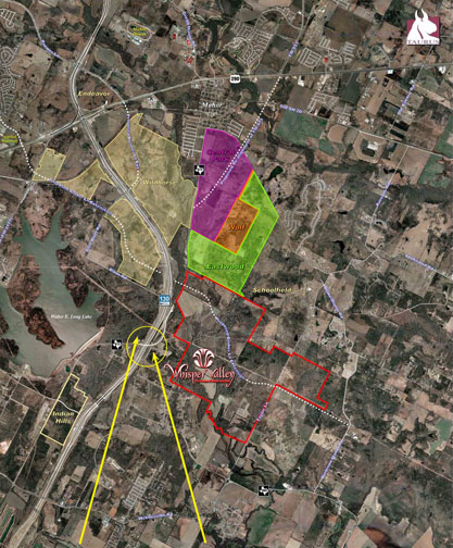 proposed developments within PSNA boundaries